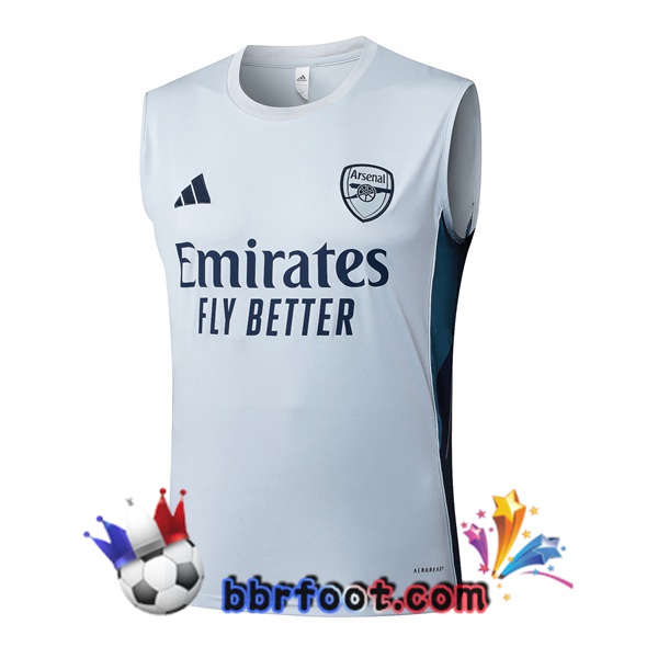 Gilet Foot Arsenal Gris 2025/2026 Gilet Foot Arsenal Gris 2025/2026