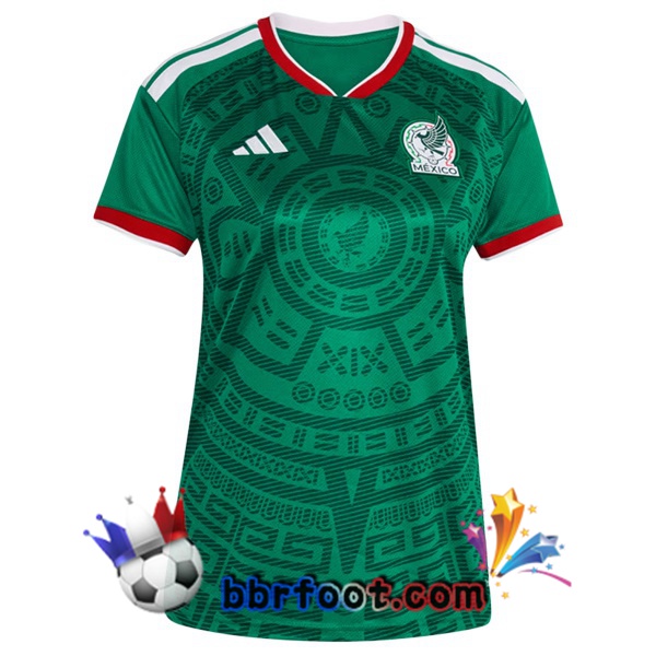 Maillots Equipe De Mexique Femme Domicile Vert FIFA World Cup 2026 Maillots Equipe De Mexique Femme Domicile Vert FIFA World Cup 2026