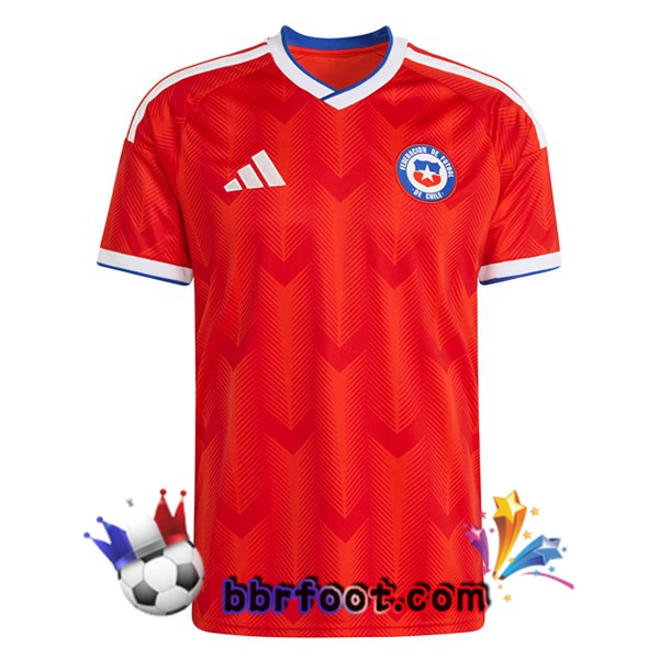 Maillots Equipe De Chili Domicile Rouge FIFA World Cup 2026 Maillots Equipe De Chili Domicile Rouge FIFA World Cup 2026