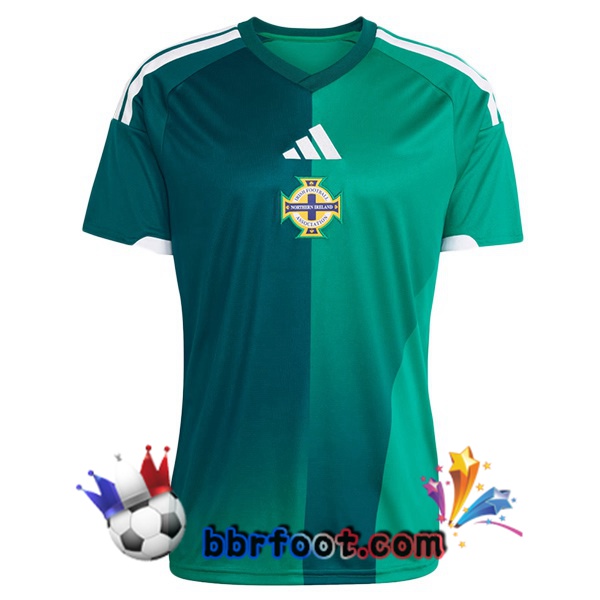 Maillots Equipe De Irlande Du Nord Domicile Vert FIFA World Cup 2026