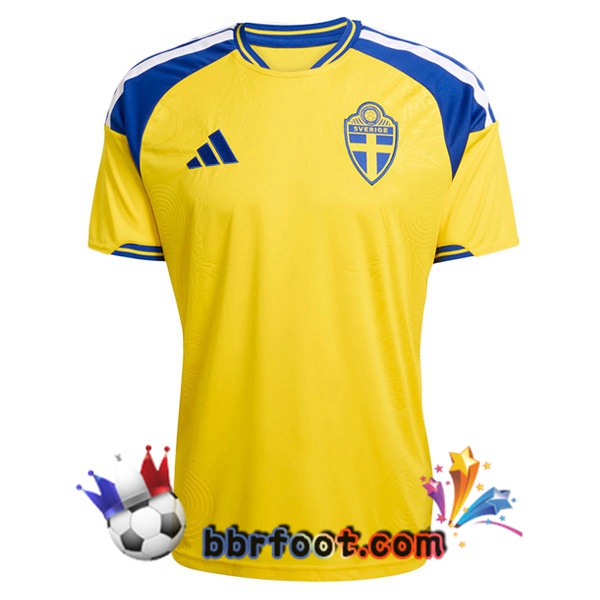 Maillots Equipe De Suede Domicile Jaune FIFA World Cup 2026 Maillots Equipe De Suede Domicile Jaune FIFA World Cup 2026