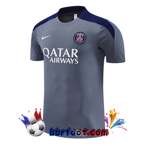 Training T-Shirts Paris PSG Gris 2025/2026 Training T-Shirts Paris PSG Gris 2025/2026
