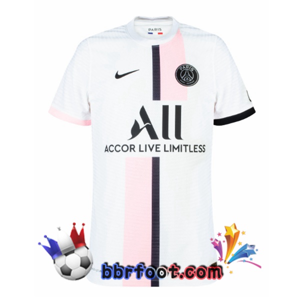 Maillot Foot Paris PSG Retro Exterieur Blanc 2021-2022 Maillot Foot Paris PSG Retro Exterieur Blanc 2021-2022
