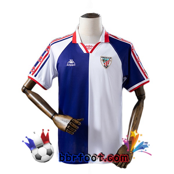 Maillot Foot Athletic Club Retro Exterieur Bleu Blanc 1995-1997 Maillot Foot Athletic Club Retro Exterieur Bleu Blanc 1995-1997