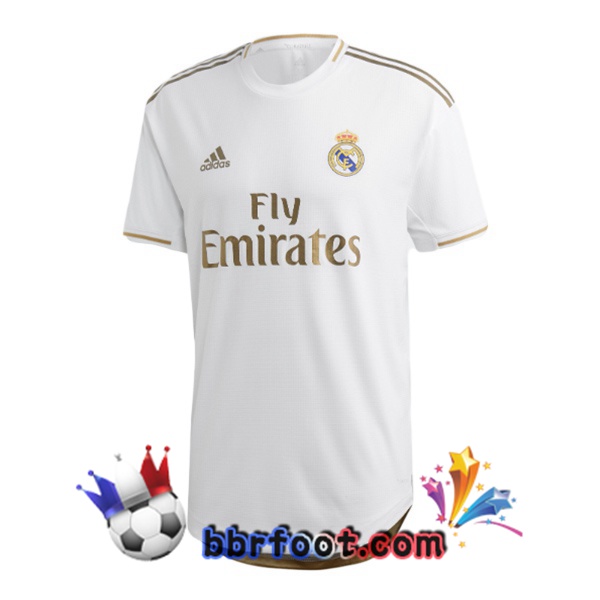 Maillot Foot Real Madrid Retro Domicile Blanc 2019-2020 Maillot Foot Real Madrid Retro Domicile Blanc 2019-2020