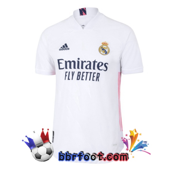 Maillot Foot Real Madrid Retro Domicile Blanc 2020-2021 Maillot Foot Real Madrid Retro Domicile Blanc 2020-2021
