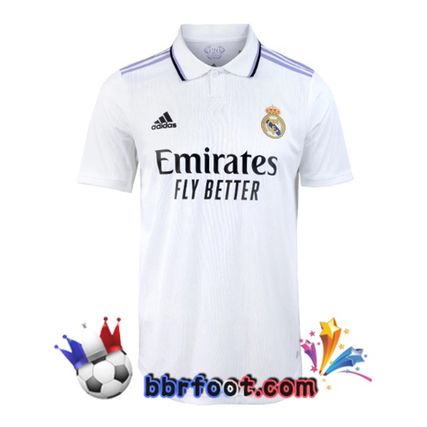 Maillot Foot Real Madrid Retro Domicile Blanc 2022-2023 Maillot Foot Real Madrid Retro Domicile Blanc 2022-2023