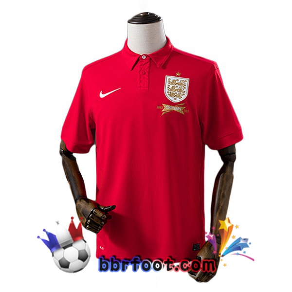 Maillot Foot Angleterre Retro Exterieur Rouge 2013 Maillot Foot Angleterre Retro Exterieur Rouge 2013