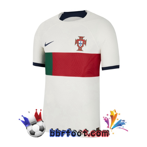 Maillot Foot Portugal Retro Exterieur Blanc 2022 Maillot Foot Portugal Retro Exterieur Blanc 2022