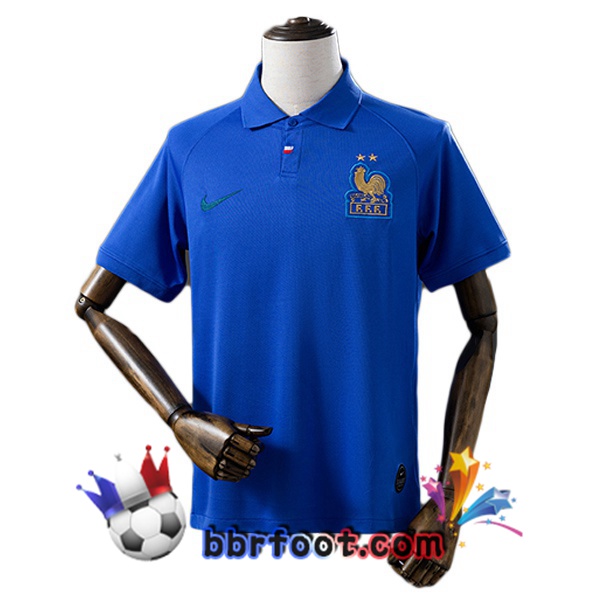 Maillot Foot France Retro Édition 120e Anniversaire Bleu Maillot Foot France Retro Édition 120e Anniversaire Bleu