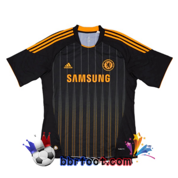 Maillot Foot FC Chelsea Retro Exterieur Noir 2010-2011 Maillot Foot FC Chelsea Retro Exterieur Noir 2010-2011
