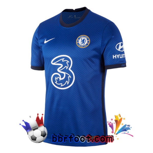 Maillot Foot FC Chelsea Retro Domicile Bleu 2020-2021