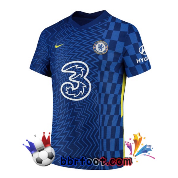 Maillot Foot FC Chelsea Retro Domicile Bleu 2021-2022 Maillot Foot FC Chelsea Retro Domicile Bleu 2021-2022