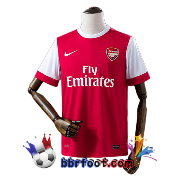 Maillot Foot Arsenal Retro Domicile Rouge 2010-2011 Maillot Foot Arsenal Retro Domicile Rouge 2010-2011