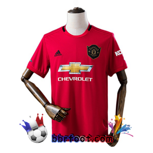 Maillot Foot Manchester United Retro Domicile Rouge 2019-2020