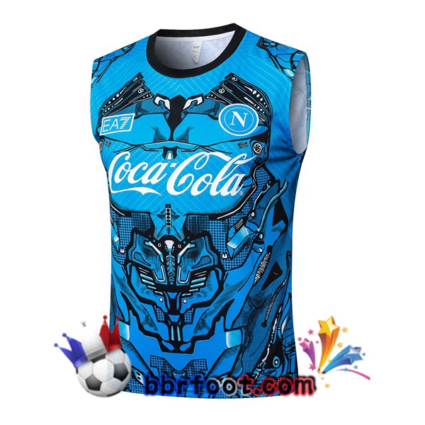 Gilet Foot SSC Naples Bleu 2025/2026