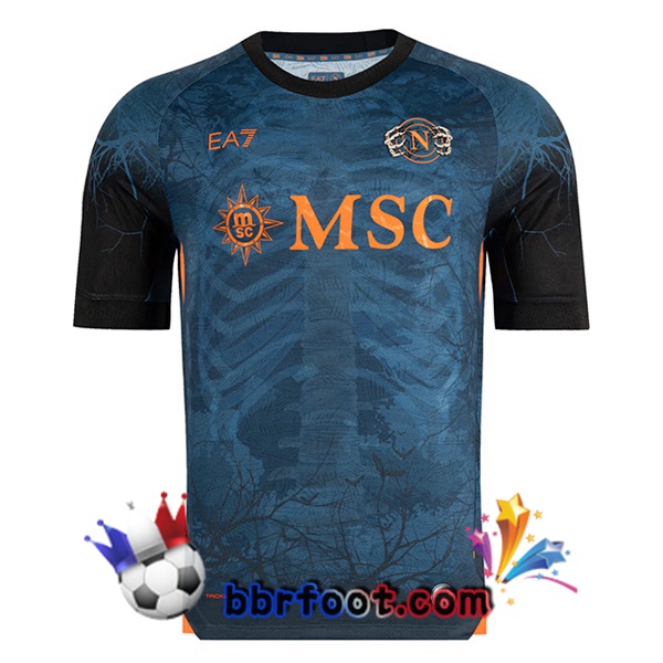 Maillot Foot SSC Naples Halloween Bleu 2025/2026