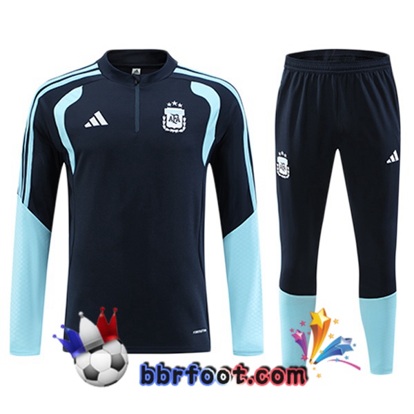 Survetement Foot Argentine Bleu Royal 2025/2026