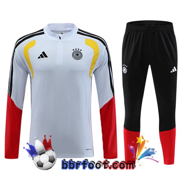 Survetement Foot Allemagne Gris 2025/2026 Survetement Foot Allemagne Gris 2025/2026