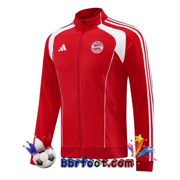Veste Foot Bayern Munich Rouge 2025/2026