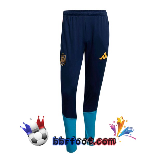 Pantalon Foot Espagne Bleu Royal 2025/2026 Pantalon Foot Espagne Bleu Royal 2025/2026