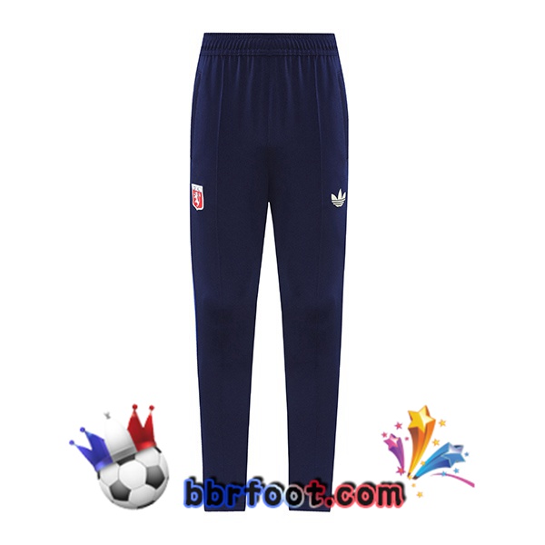 Pantalon Foot Lyon OL Bleu 2025/2026 Pantalon Foot Lyon OL Bleu 2025/2026