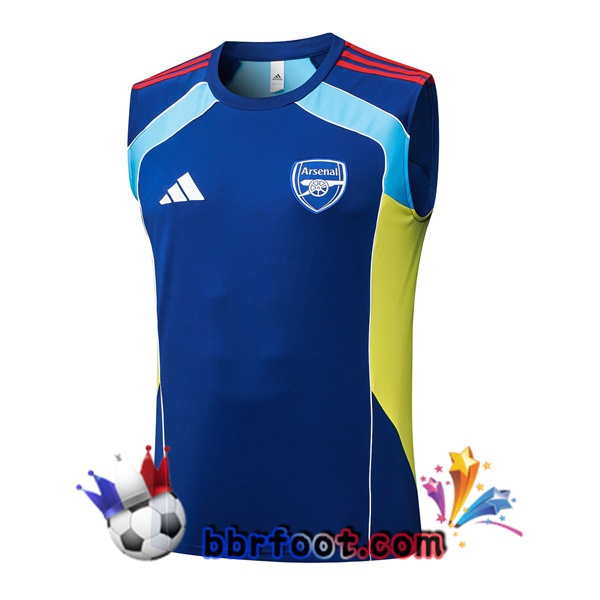 Gilet Foot Arsenal Bleu 2025/2026 Gilet Foot Arsenal Bleu 2025/2026