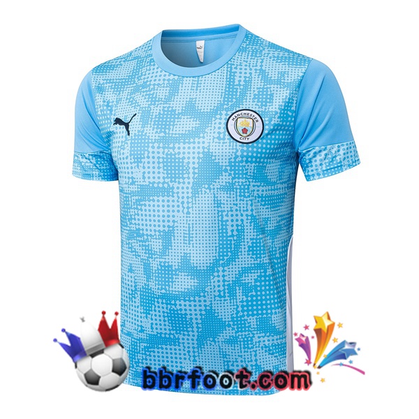 Training T-Shirts Manchester City Bleu 2025/2026