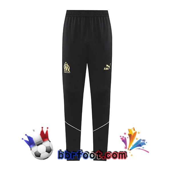 Pantalon Foot Marseille OM Noir 2025/2026 Pantalon Foot Marseille OM Noir 2025/2026
