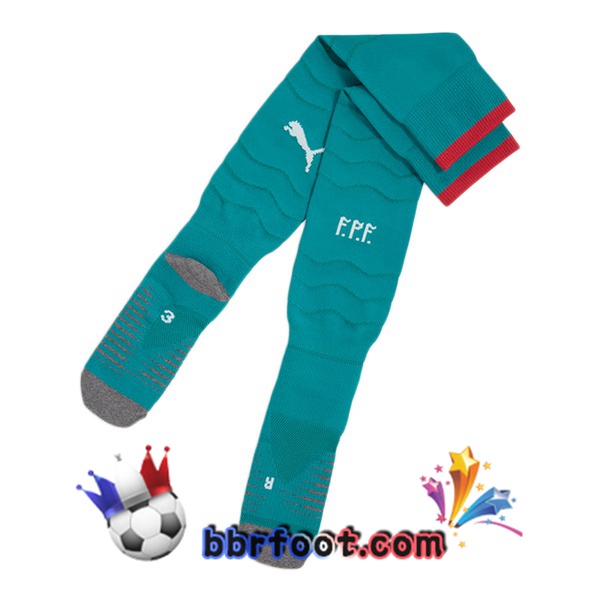 Chaussettes Foot Portugal Domicile Vert 2026/2027 Chaussettes Foot Portugal Domicile Vert 2026/2027