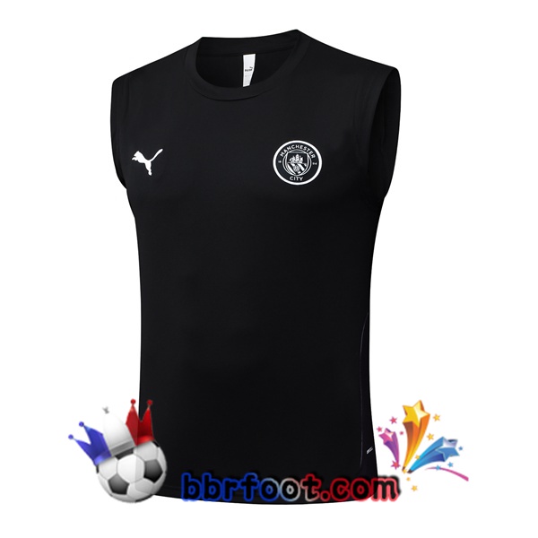 Gilet Foot Manchester City Noir 2025/2026 Gilet Foot Manchester City Noir 2025/2026