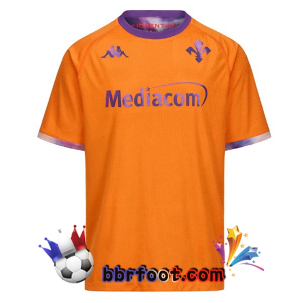 Maillot Foot ACF Fiorentina Quatrieme Orange 2025/2026