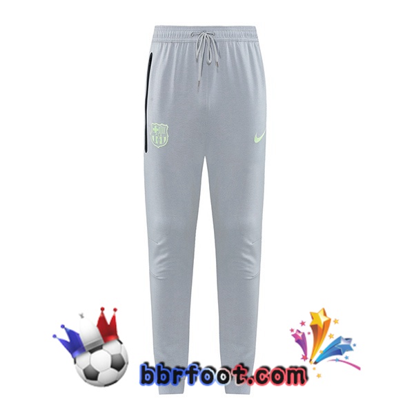 Pantalon Foot FC Barcelone Gris 2025/2026 Pantalon Foot FC Barcelone Gris 2025/2026