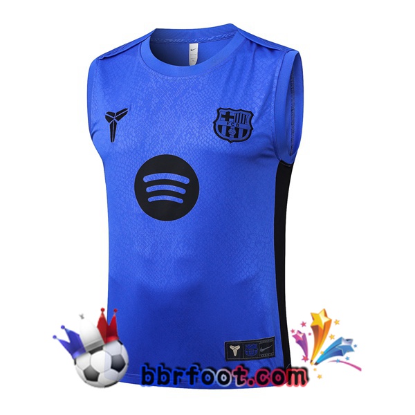 Gilet Foot FC Barcelone Bleu 2025/2026