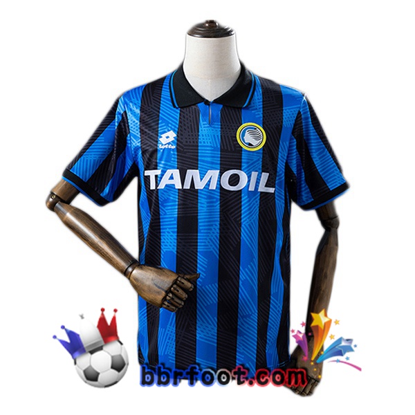 Maillot Foot Atalanta Retro Domicile Bleu 1991-1993 Maillot Foot Atalanta Retro Domicile Bleu 1991-1993
