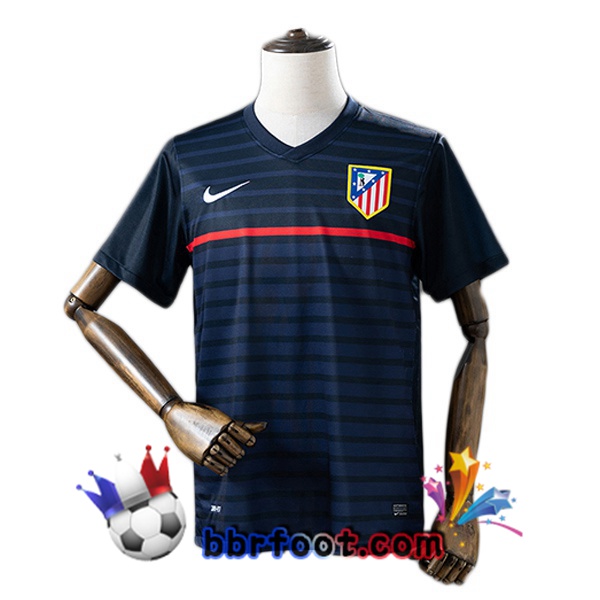 Maillot Foot Atletico Madrid Retro Exterieur Bleu Royal 2011-2012