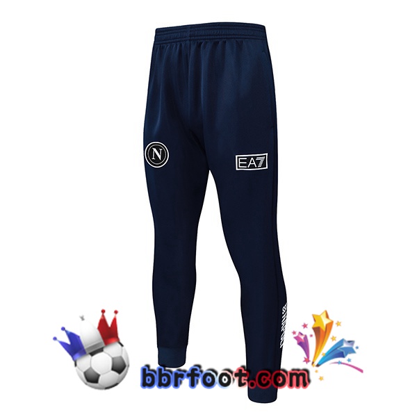 Pantalon Foot SSC Naples Bleu Royal 2025/2026 Pantalon Foot SSC Naples Bleu Royal 2025/2026