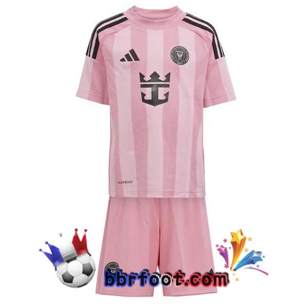 Maillot Foot Inter Miami CF Enfant Domicile Rose 2025/2026