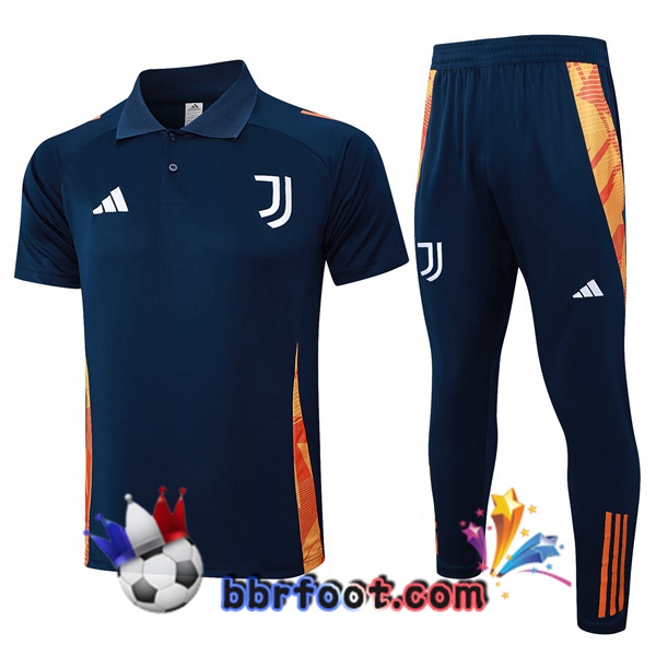 Polo Foot Juventus + Pantalon Bleu Royal 2025/2026