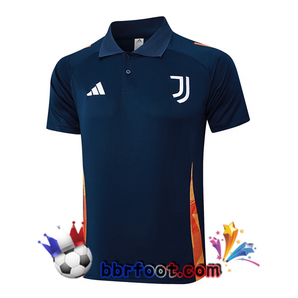 Polo Foot Juventus Bleu Royal 2025/2026