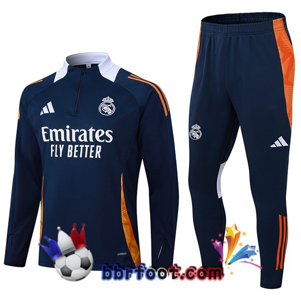 Survetement Foot Real Madrid Bleu Royal 2025/2026