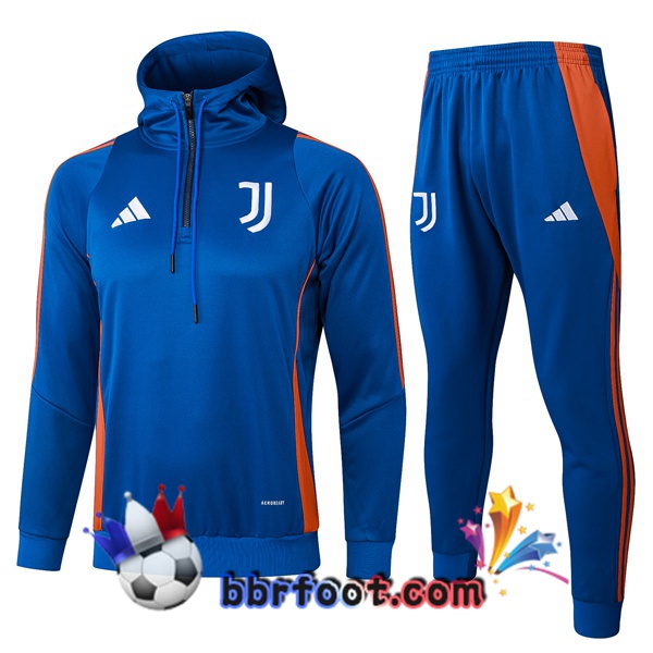 Survetement Foot - Sweat A Capuche Juventus Bleu 2025/2026