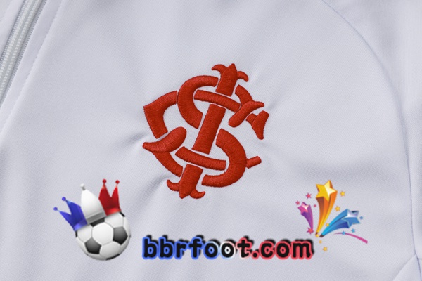 Survetement Foot - Veste SC Internacional Blanc 2025/2026