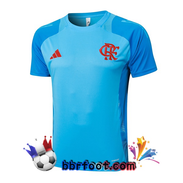 Training T-Shirts Flamengo Bleu 2025/2026