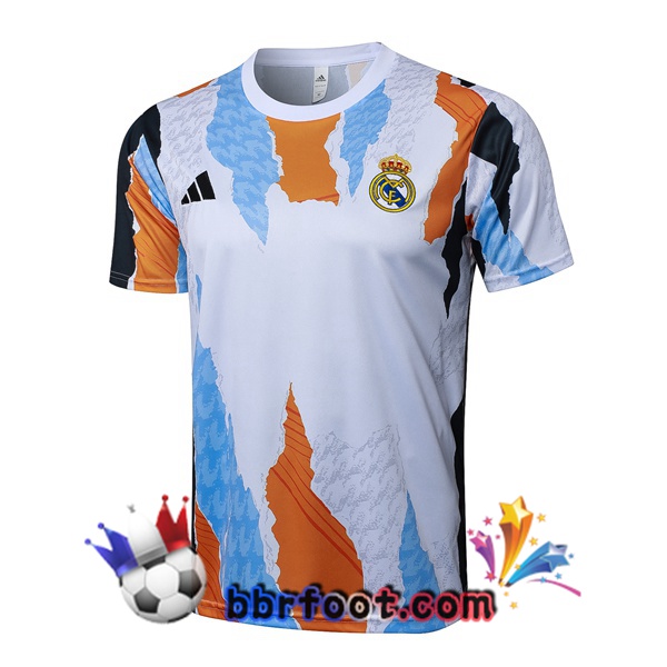 Training T-Shirts Real Madrid Blanc 2025/2026
