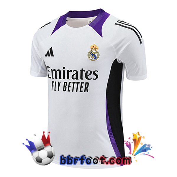 Training T-Shirts Real Madrid Blanc 2025/2026