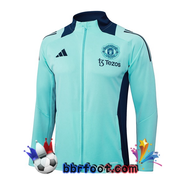 Veste Foot Manchester United Vert 2025/2026