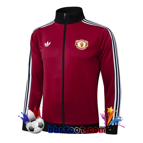 Veste Foot Manchester United Rouge 2025/2026