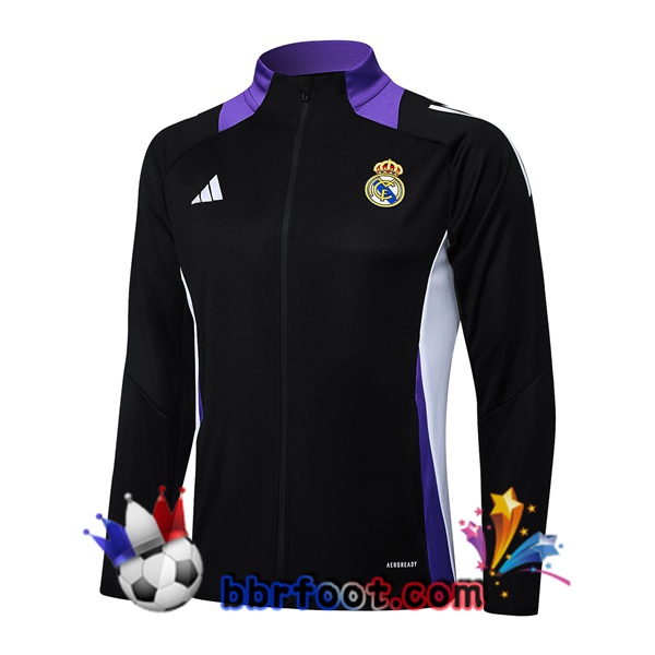 Veste Foot Real Madrid Noir 2025/2026
