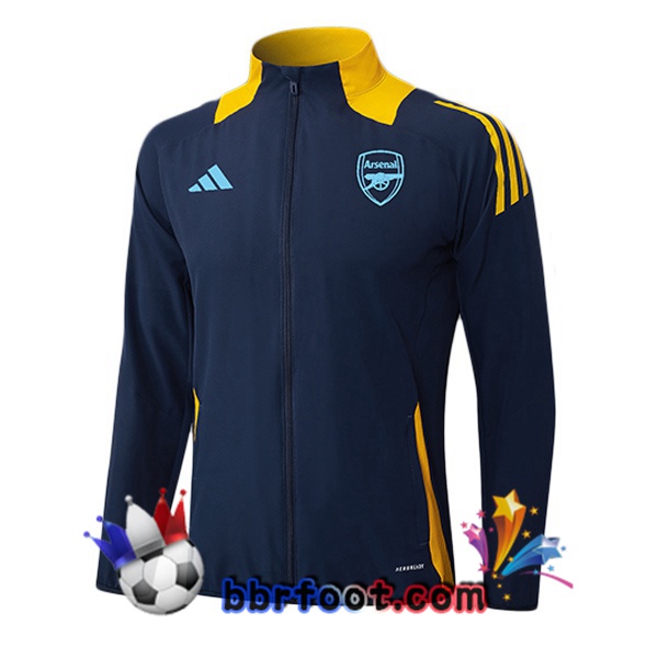 Veste Foot Arsenal Bleu Royal 2025/2026